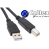 USB PRINTER CABLE A TO B MALE IN 1.8M.