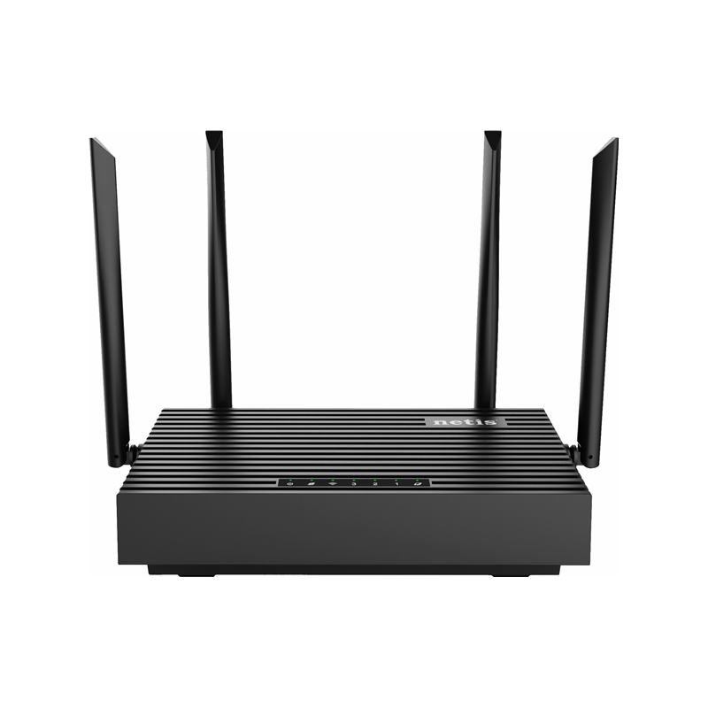 Netis AX1800 Dual Band Gigabit Wi-Fi 6 Router/4* 5dBi high gain antennas/ 1GE WAN+4GE LAN
