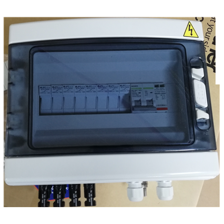 4 PV String Combiner Box with Surge Protection