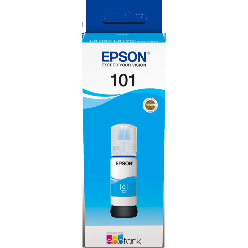 Epson Ink Bottle T03V24A Cyan 70ml Ecotank L4150 / L4160 / L6160 / L6170 / L6190 Epson 6000 pages